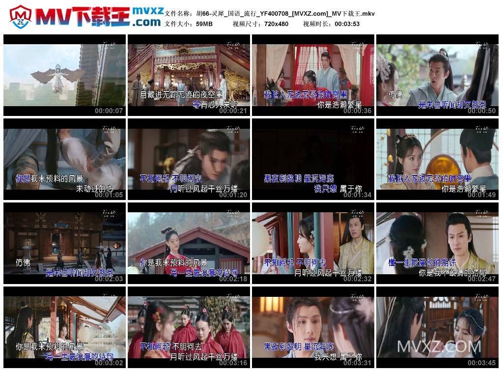 胡66-灵犀_国语_流行_YF400708